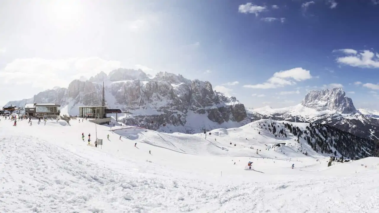 Skidsemester i Val Gardena/Gröden Hotel Genziana