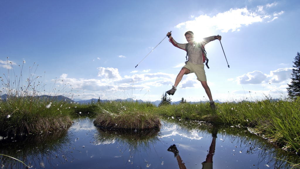 vandrare vandring aktivitet Saalbach Hinterglemm