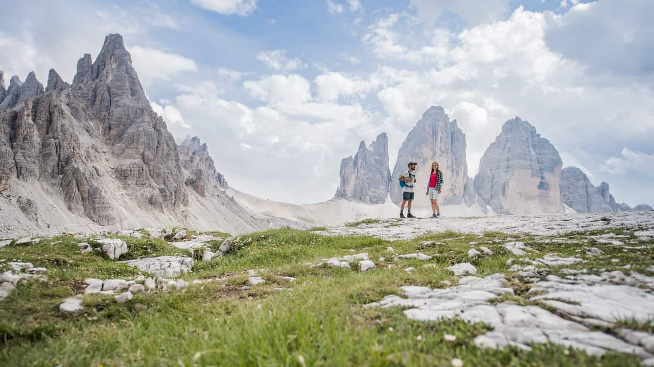 Vandra från Kitzbühel till Drei Zinnen