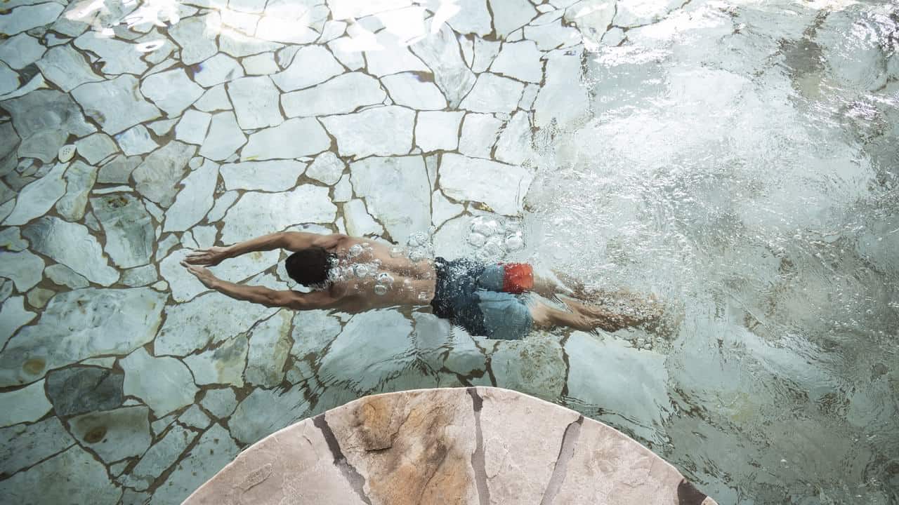 Poolen i La Majun Alta Badia