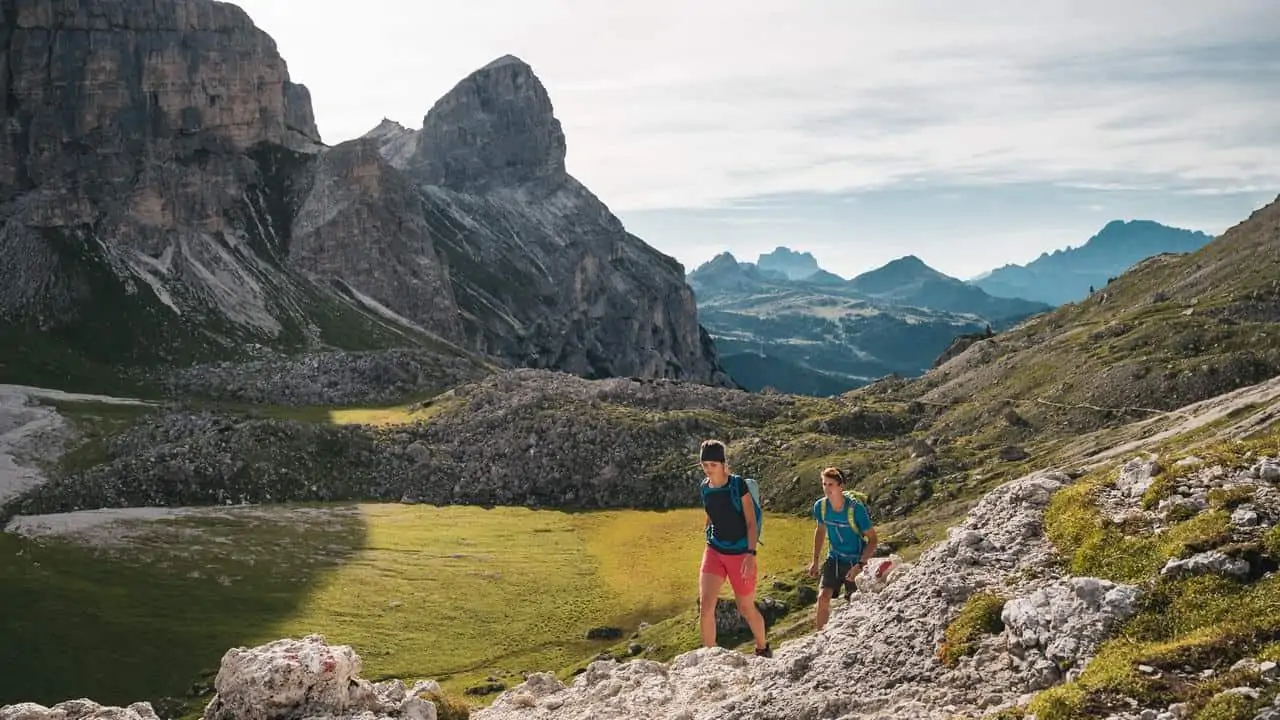 Fin vandring i Val Badia Dolomiterna