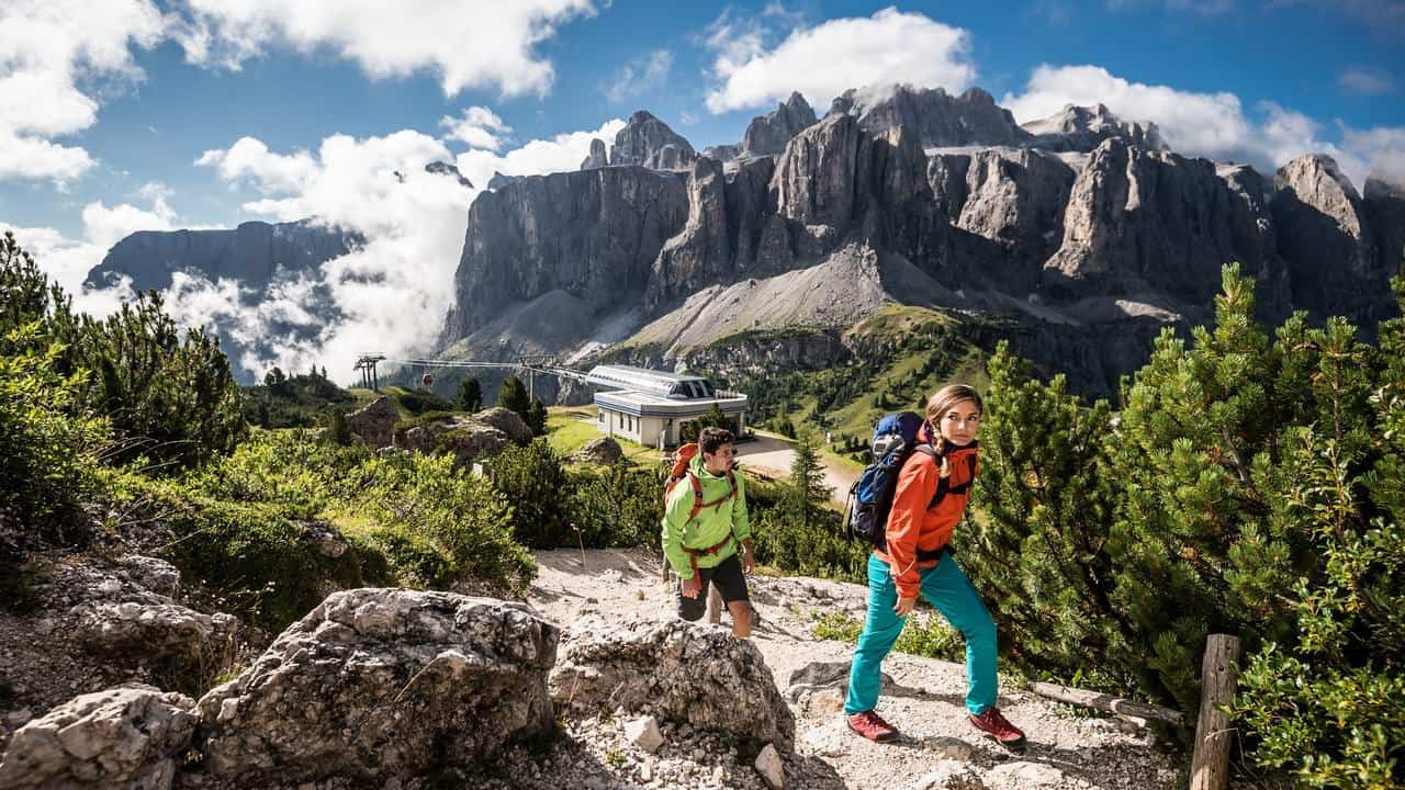 Vandrare Alta Badia Dolomiterna