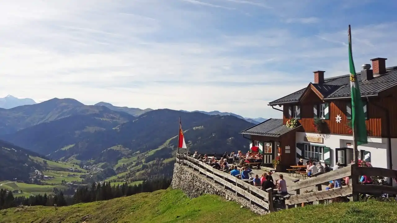 Erichhütte vid Hochkönig