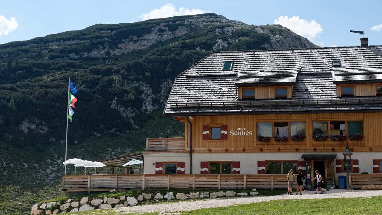vandring Senneshütte-Üćia de Sénes-Rifugio Sennes