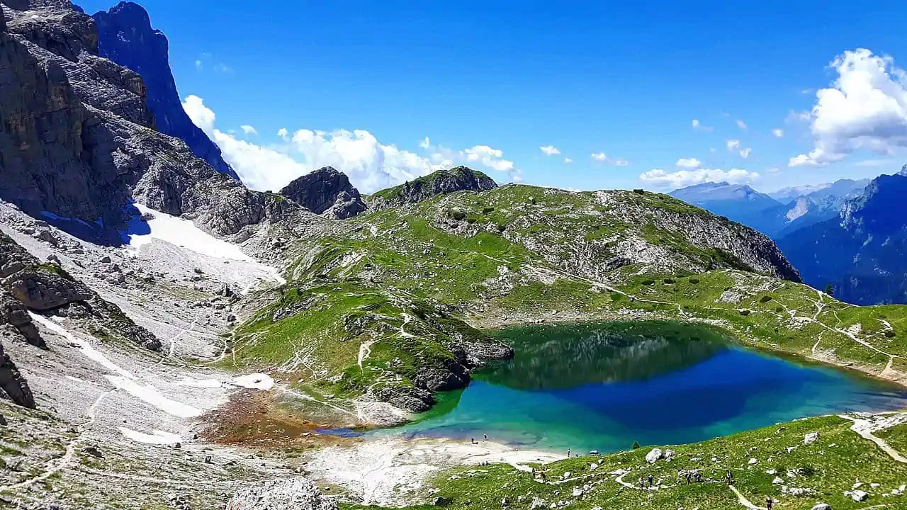 Lago Coldai på Alta Via 1