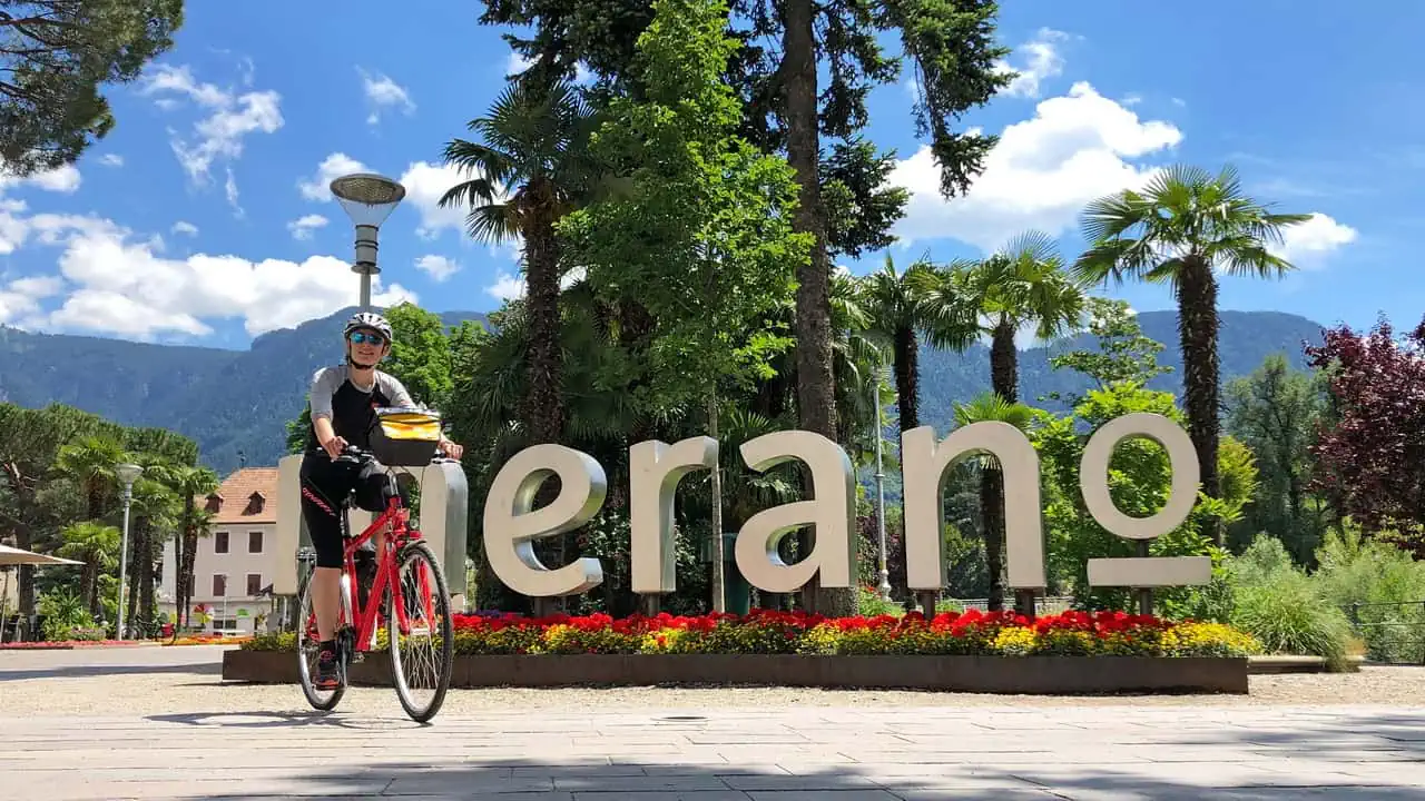 Cykla från München till Meran-Merano