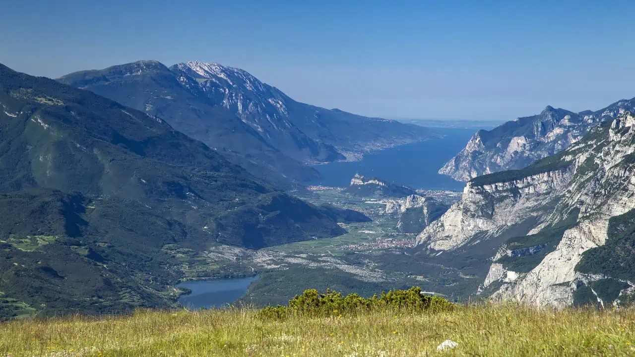 Panorama cykla München Gardasjön