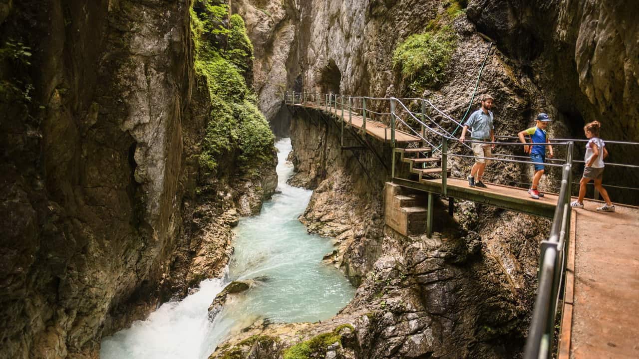 Geisterklamm vid Leutasch