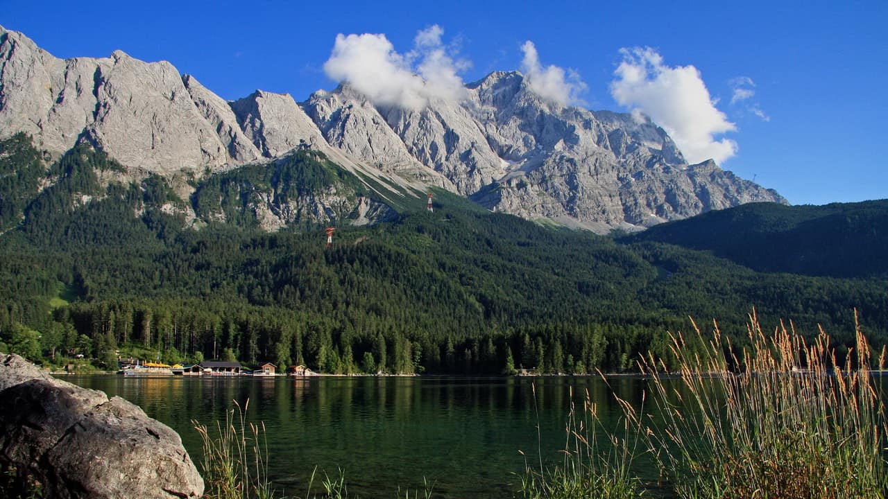 Vandring runt Zugspitze med Eibsee