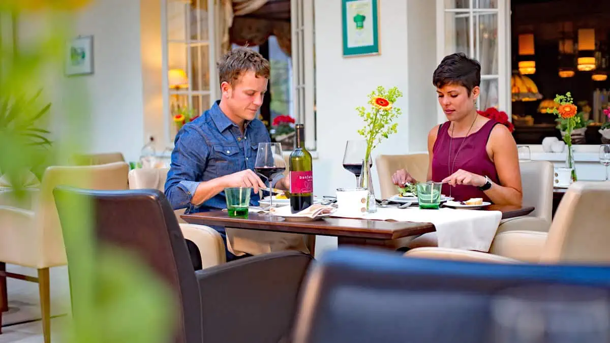 Middag på Leutascherhof