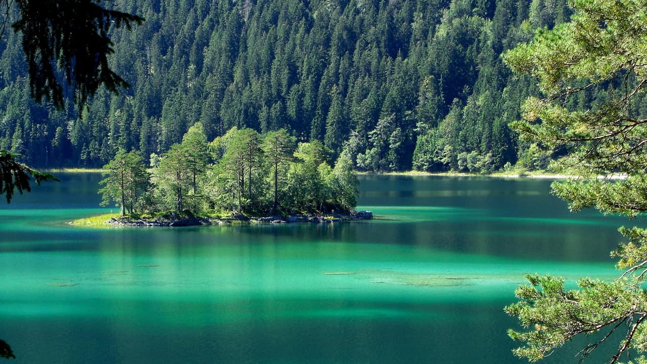 Vandring runt Zugspitze med Eibsee
