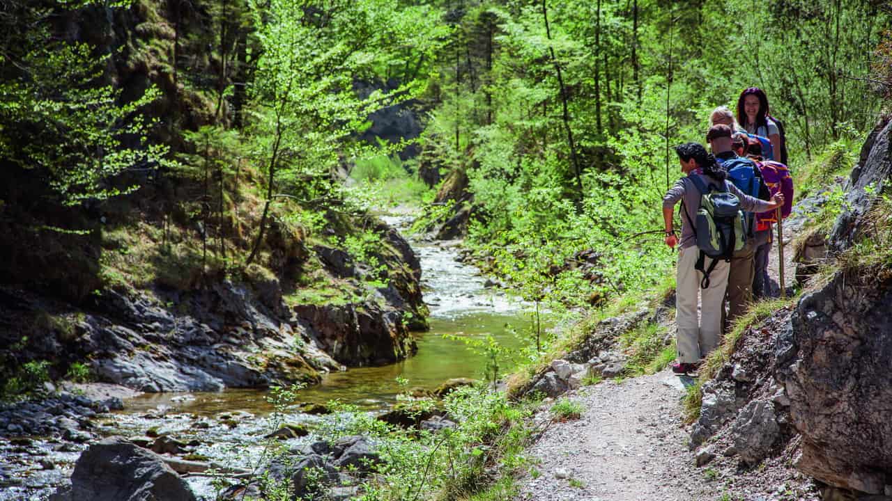 Vandring i Österrikes Grand Canyon