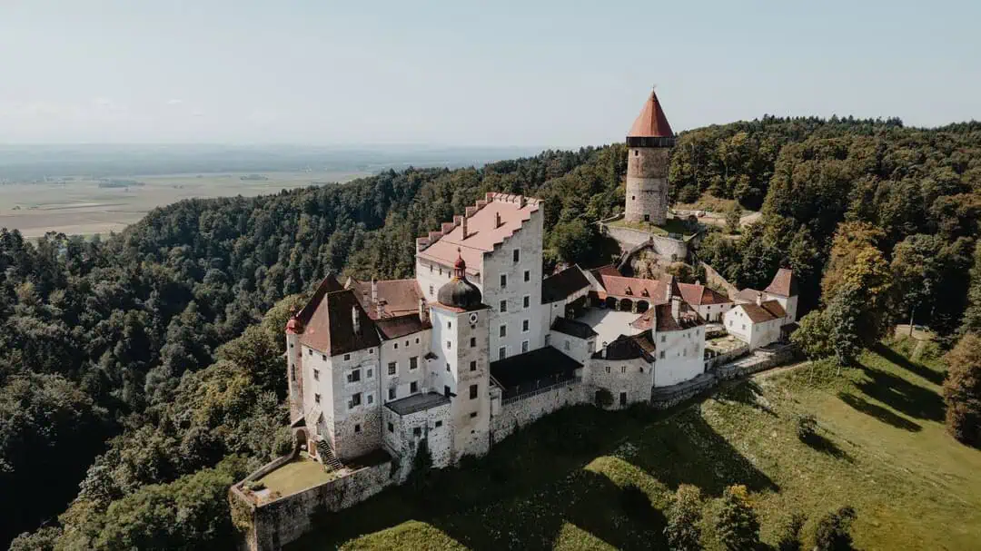 Borgen Clam vid Donau
