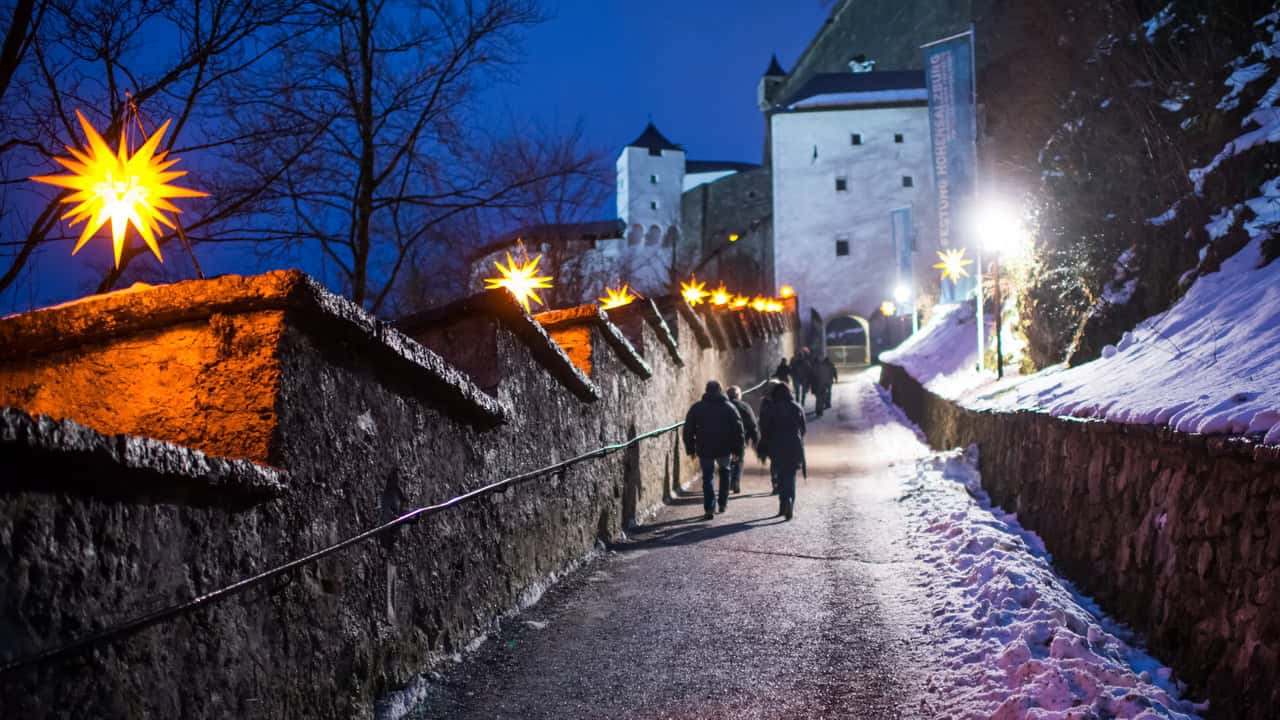Hohensalzburg adventmarknad Salzburg