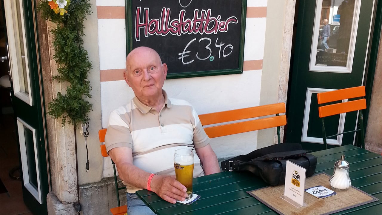 Farfar Opa Peter Rusner Hallstatt 2016