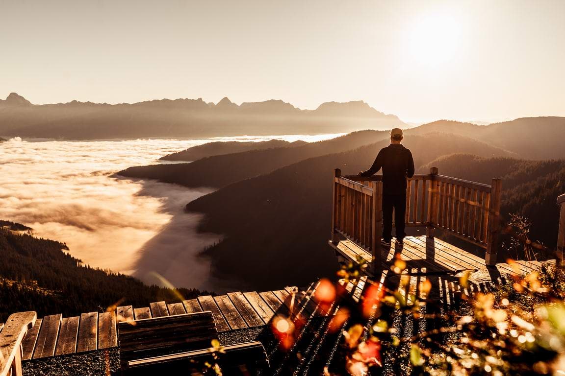 Saalfelden Leogang soluppgång