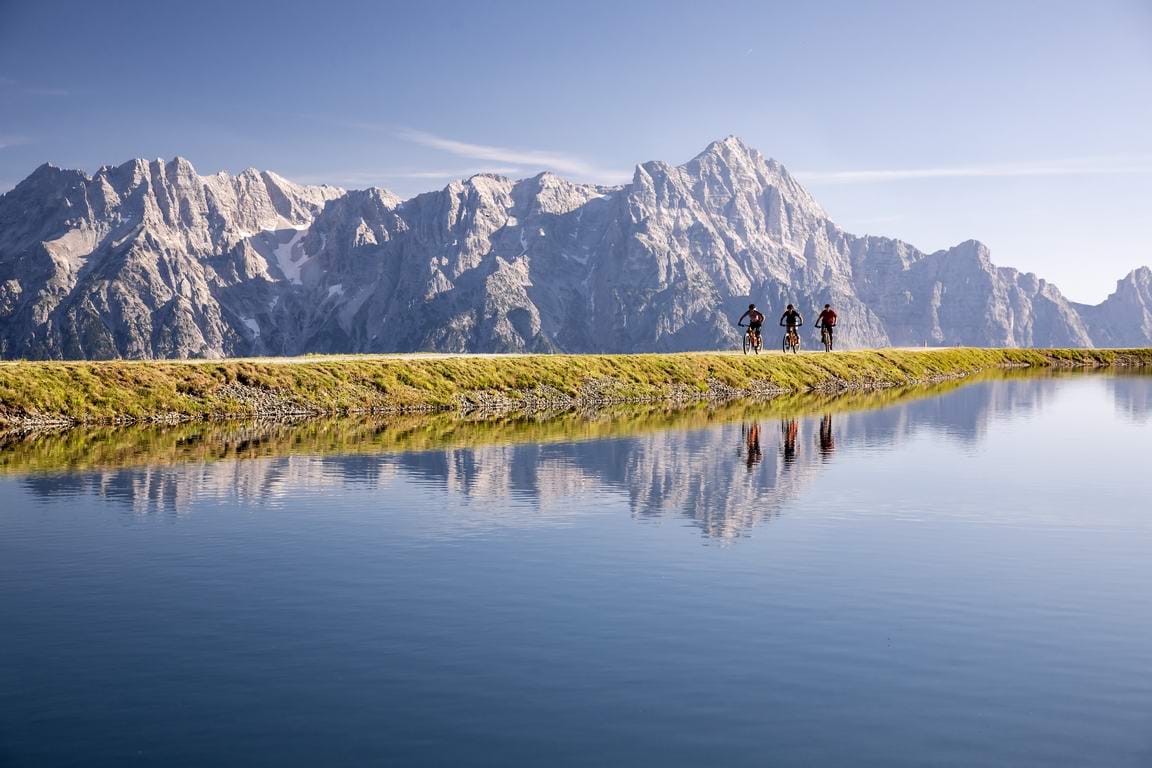Saalfelden Leogang MBT aktivitet cyklister