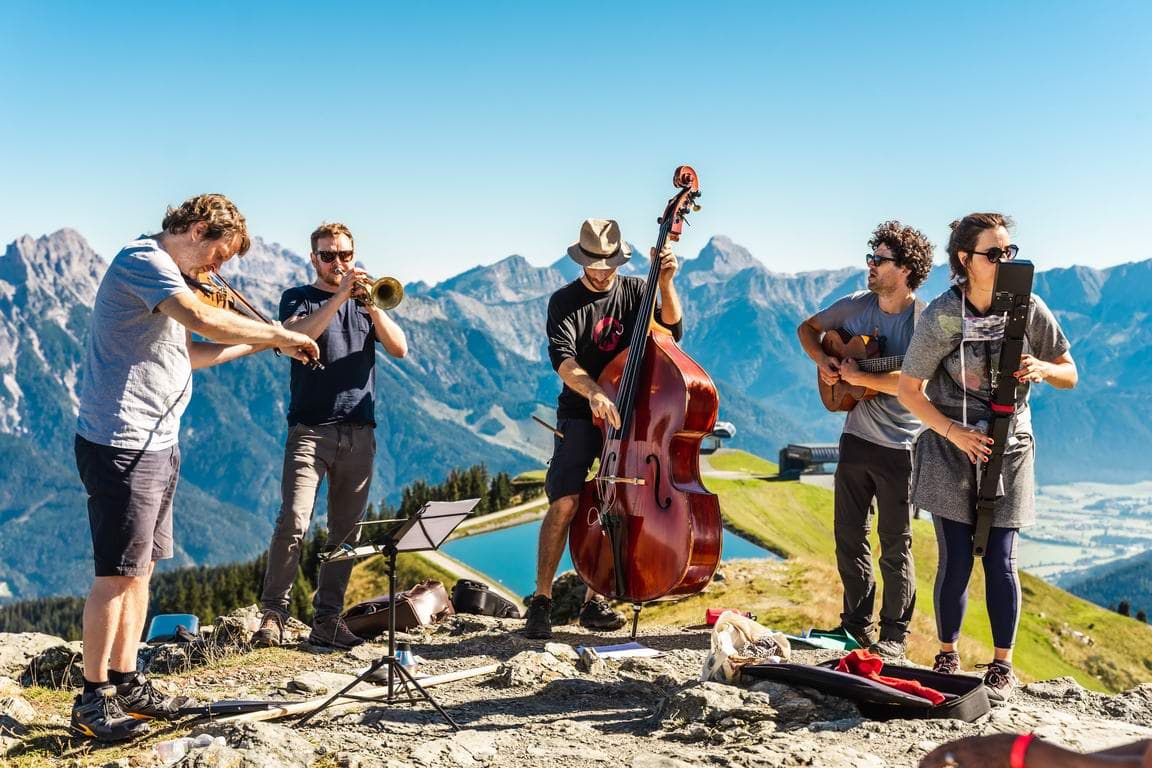 Saalfelden Leogang jazzfestival aktivitet upplevelse