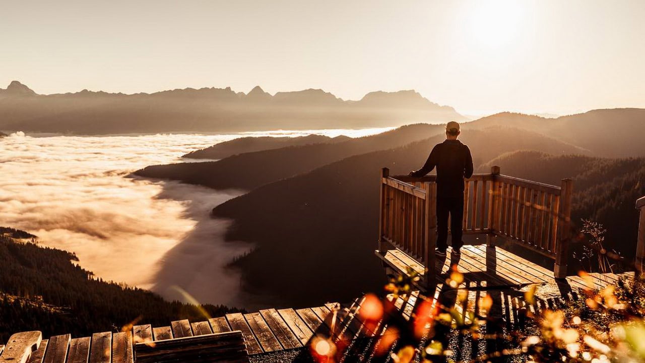 Soluppgång tävling vinn resa 2025 Saalfelden Leogang