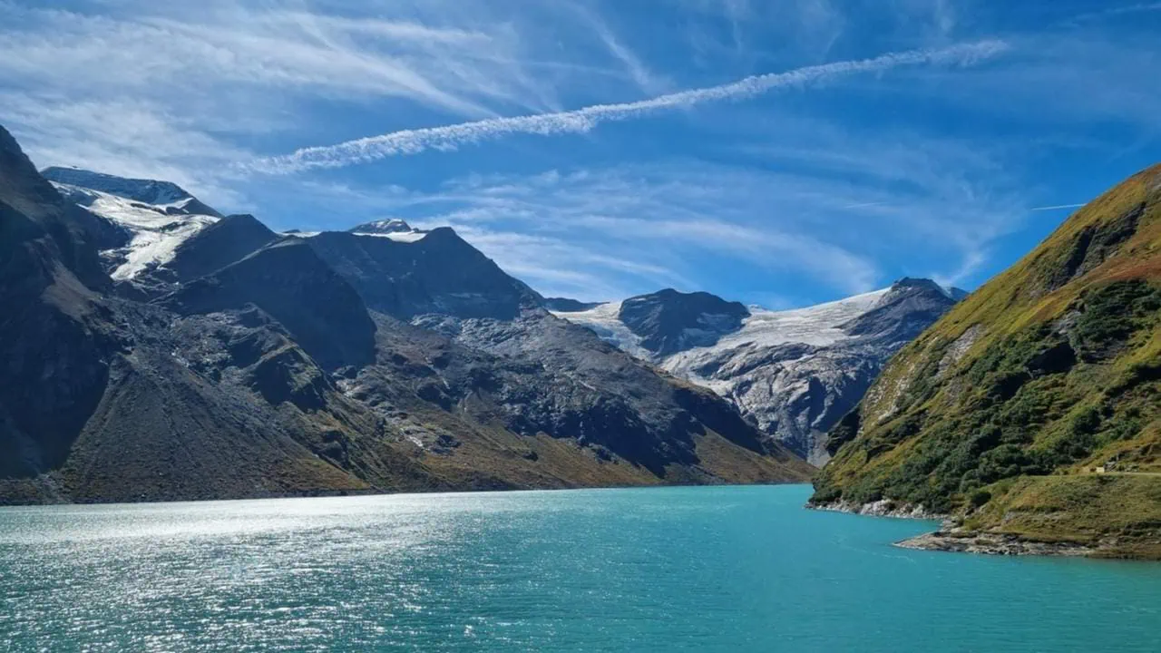 Kapruner Stauseen Dammen över Kaprun @ Austria Travel - Liljeblad