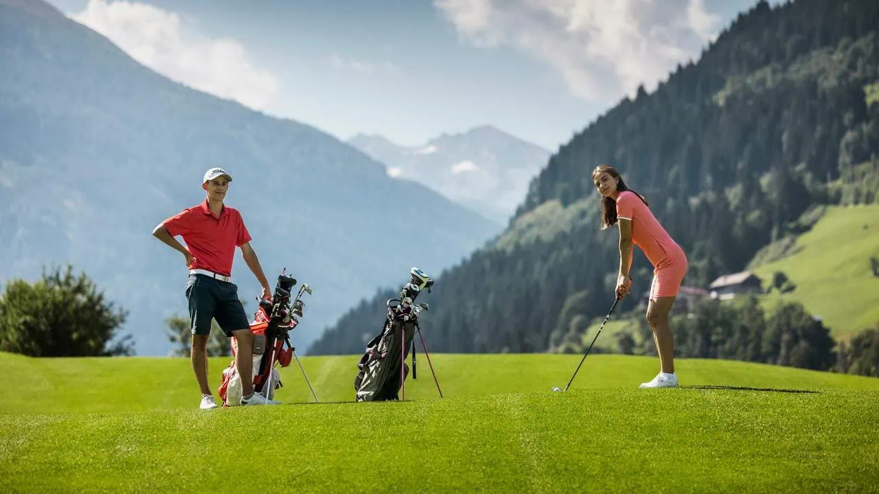 Golf Gastein man kvinna spelare