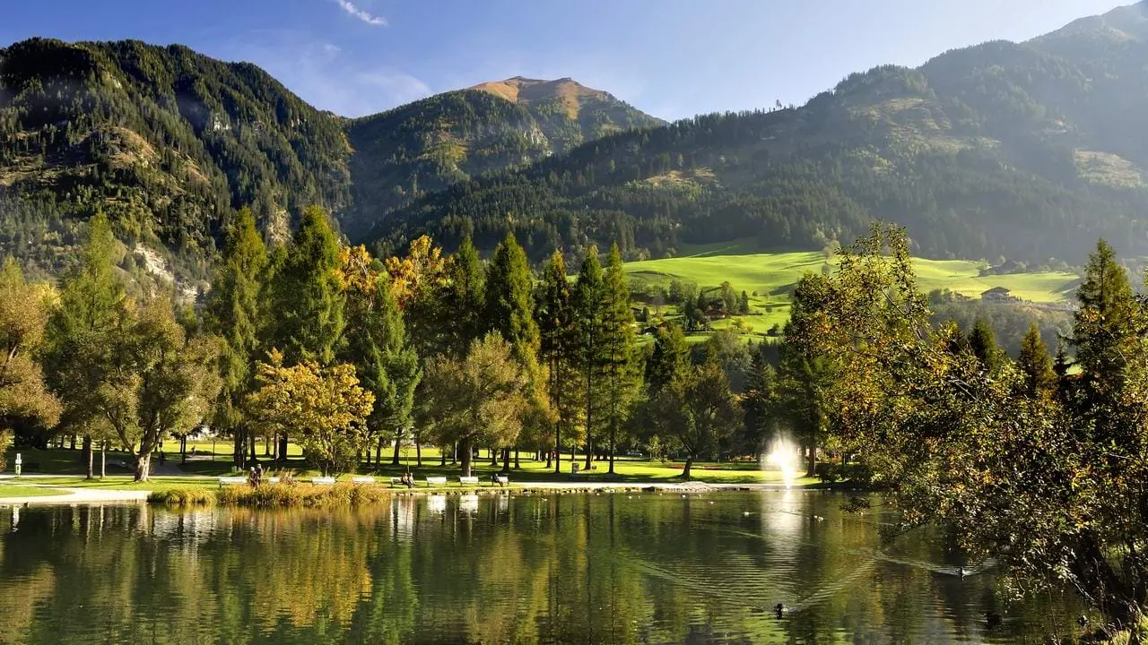 Kurparken i Bad Hofgastein
