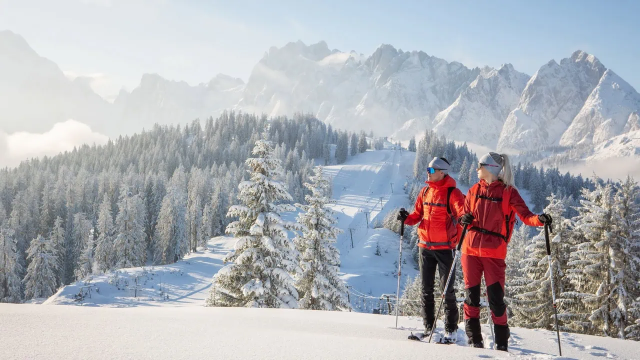 Skidtur Salzkammergut Hornspitz skidresa
