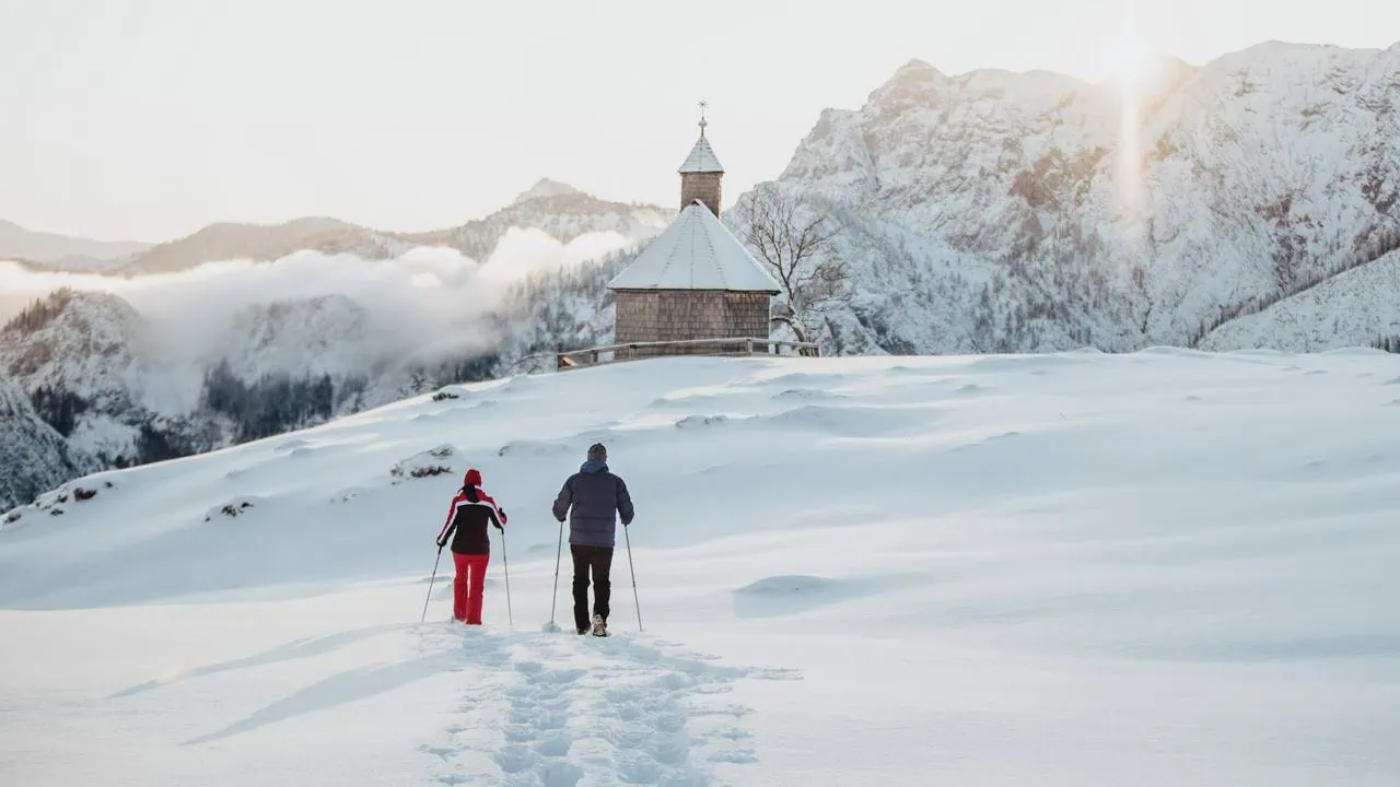 Vinteräventyr Salzkammergut Wolfgangsee