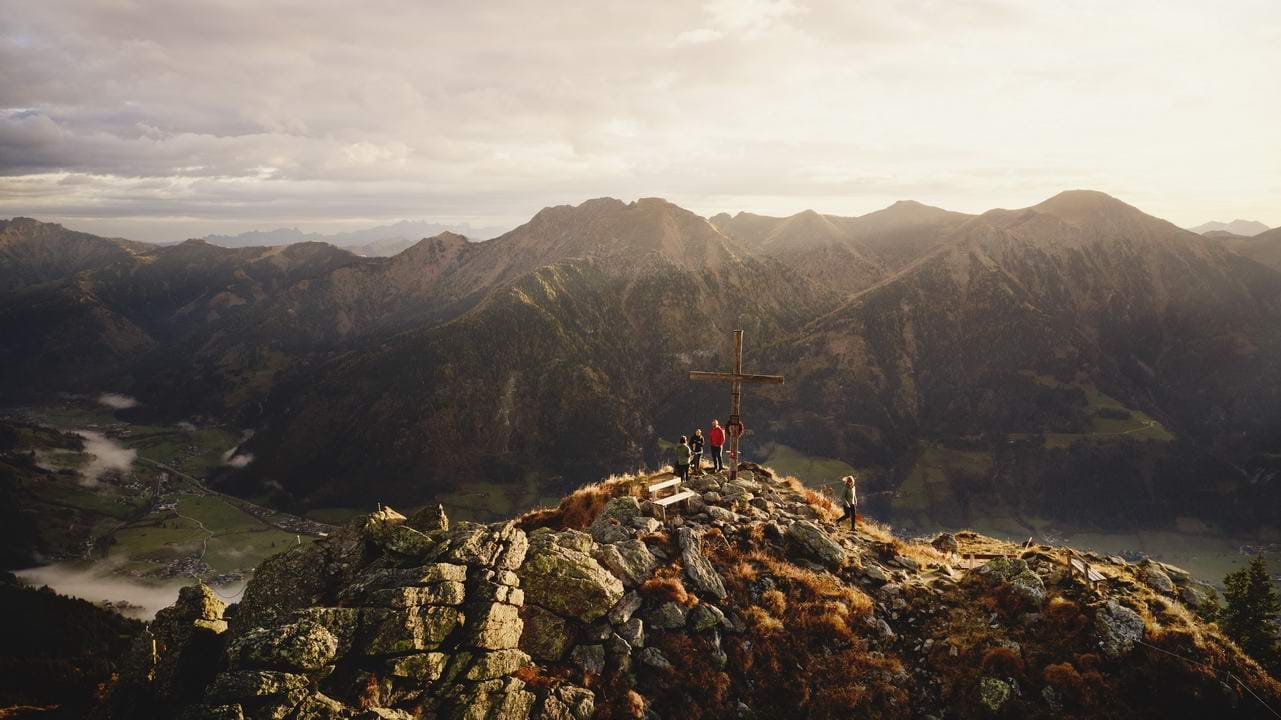 Vandring ovanför Bad Hofgastein
