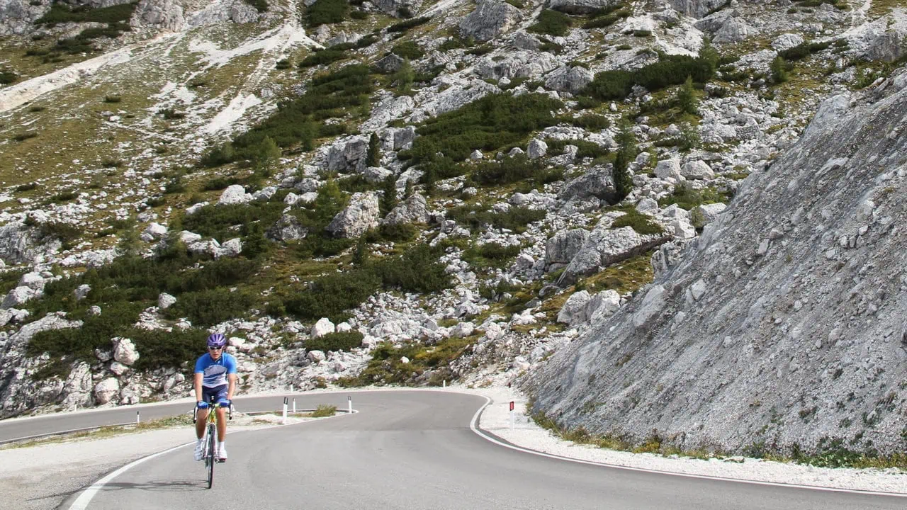 Cykling på landsväg i Alta Badia Landsvägscykling