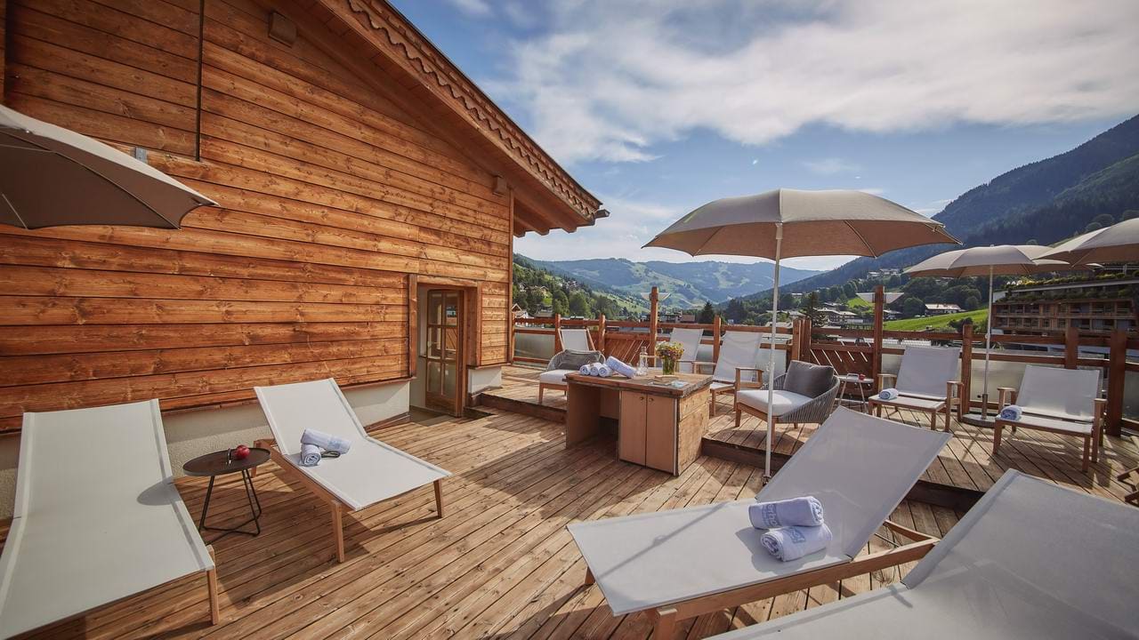 Takterrass © Glemmtalerhof Soldäck Glemmtalerhof