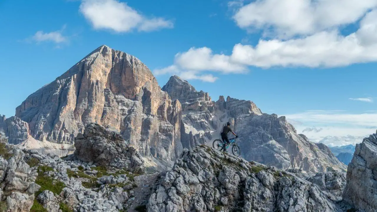 MTB i italienska Dolomiterna